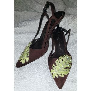 Beverly Feldman slingbacks 6.5